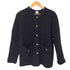 ユナイテッドアローズグリーンレーベルリラクシング UNITED ARROWS green label relaxing ツイード ニット カーディガン 金ボタン レディース FREE
