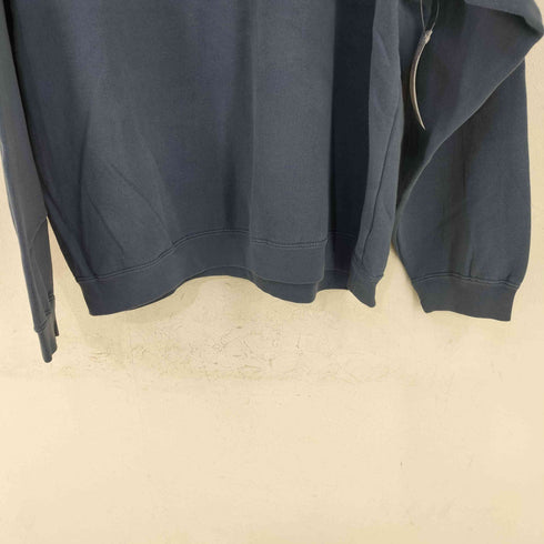 エディーバウアー Eddie Bauer 白タグ ロゴプリント クルーネックスウェット メンズ TALL L