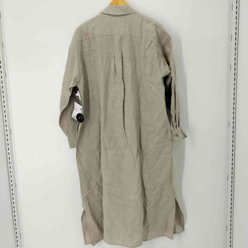コムアーチ comm arch LINEN LONG SHIRT COAT リネンロングシャツコート レディース JPN:1
