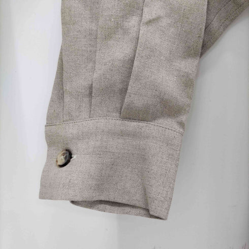 コムアーチ comm arch LINEN LONG SHIRT COAT リネンロングシャツコート レディース JPN:1