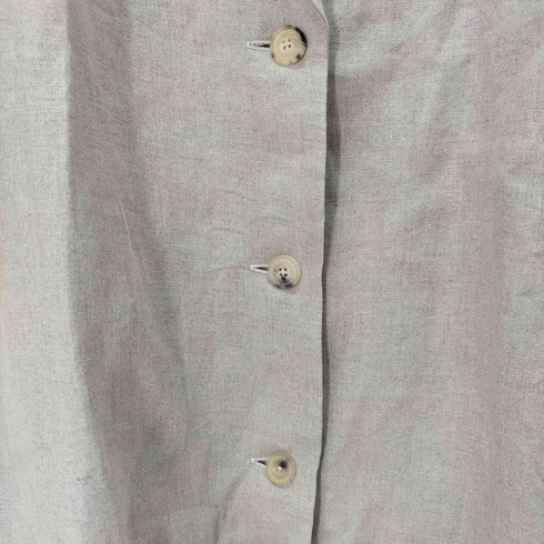 コムアーチ comm arch LINEN LONG SHIRT COAT リネンロングシャツコート レディース JPN:1