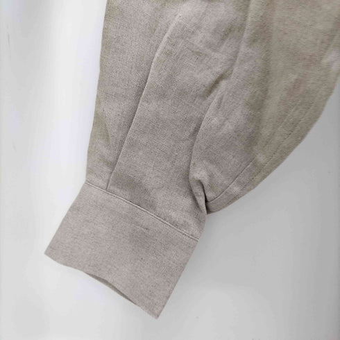 コムアーチ comm arch LINEN LONG SHIRT COAT リネンロングシャツコート レディース JPN:1