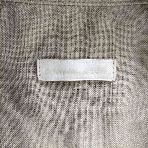 コムアーチ comm arch LINEN LONG SHIRT COAT リネンロングシャツコート レディース JPN:1