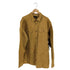 バナナリパブリック BANANA REPUBLIC LS VEGAN SUEDE TAN フェイクスウェードシャツ メンズ TALL XL