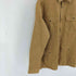 バナナリパブリック BANANA REPUBLIC LS VEGAN SUEDE TAN フェイクスウェードシャツ メンズ TALL XL