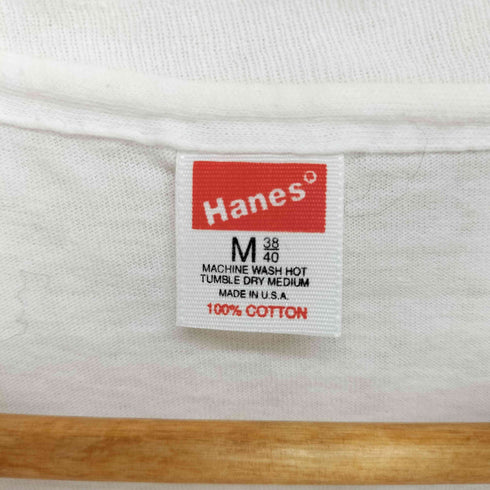 ヘインズ Hanes 80~90S MADE IN USA 無地Tシャツ メンズ M