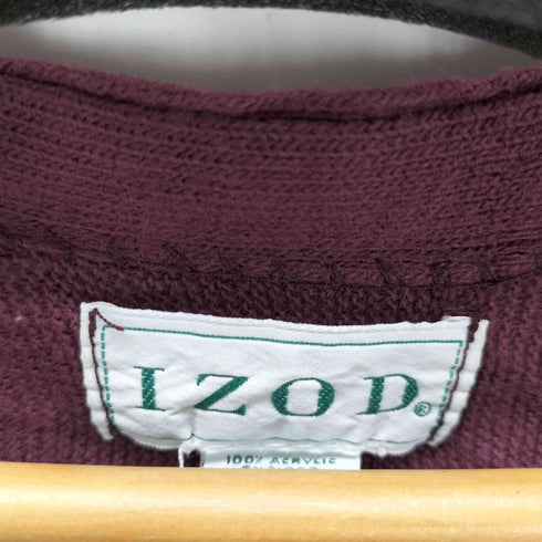 アイゾッド IZOD USA製 アクリルカーディガン メンズ JPN:S