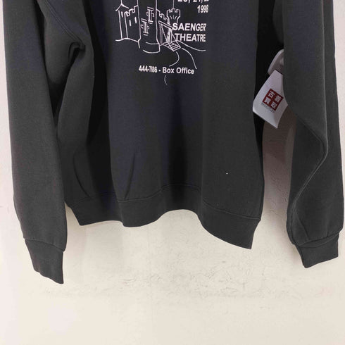 フルーツオブザルーム FRUIT OF THE LOOM USA製 キャッスルプリント クルーネックスウェット メンズ import:XL