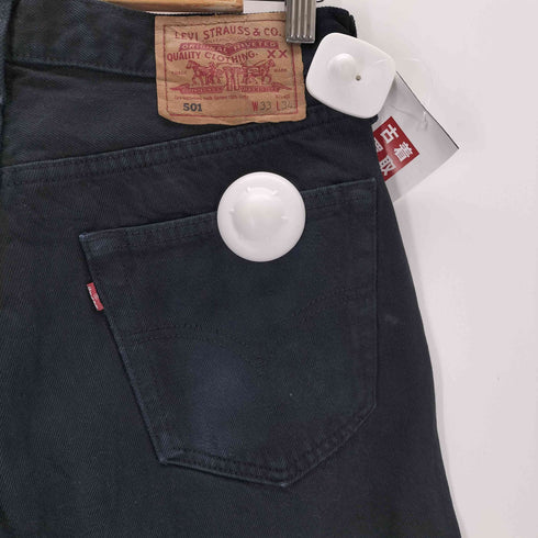 リーバイス Levis 99年製 501 ボタン裏299刻印 後染めボタンフライデニムパンツ メンズ W33