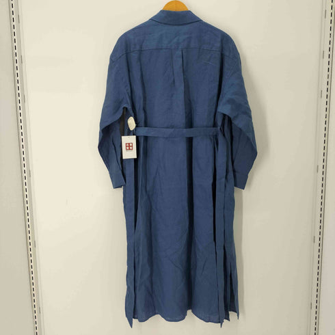 コムアーチ comm arch LINEN LONG SHIRT COAT リネンロングシャツコート レディース JPN:1