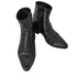 サンローランパリ SAINT LAURENT PARIS MADE IN ITALY サイドジップ アンクルショートブーツ VIBRAMソール メンズ EUR:40