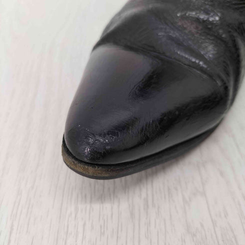 サンローランパリ SAINT LAURENT PARIS MADE IN ITALY サイドジップ アンクルショートブーツ VIBRAMソール メンズ EUR:40