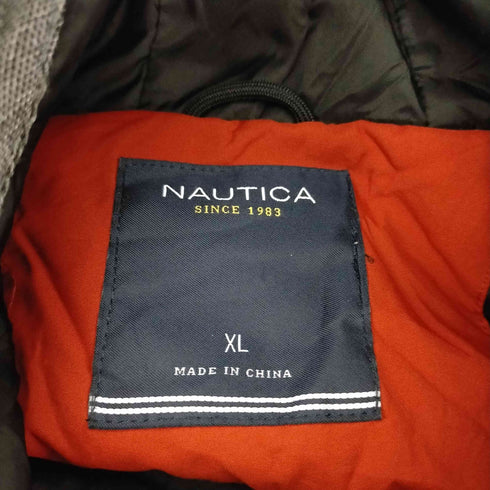 ノーティカ NAUTICA 中綿フードブルゾン エルボーパッチ メンズ JPN:XL