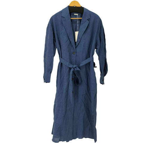 コムアーチ comm arch LINEN LONG SHIRT COAT リネンロングシャツコート レディース JPN:1