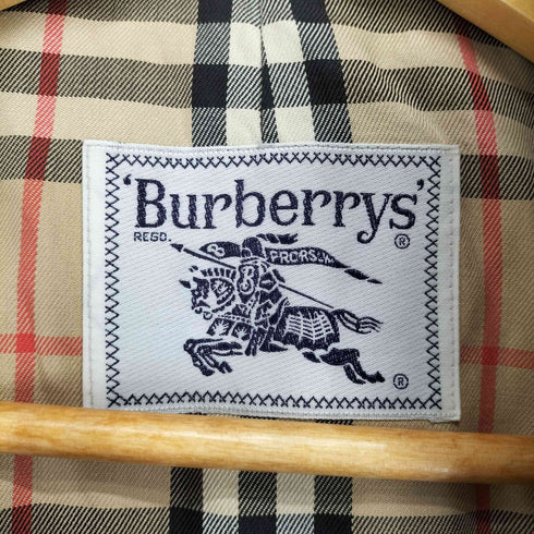 バーバリーズ BURBERRYS 裏地ノヴァチェック ステンカラーコート レディース
