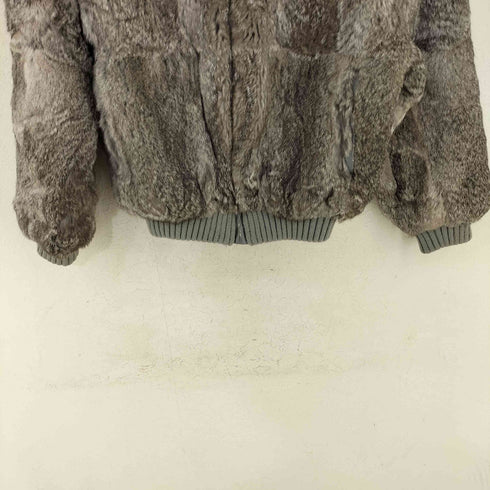 AshLeighs furworks クロップドファージャケット レディース