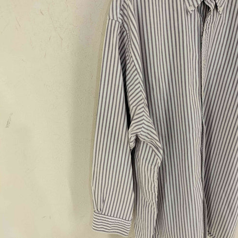ブルックスブラザーズ BROOKS BROTHERS USA製 madison スーピマコットン ストライプ BDシャツ メンズ 19-35