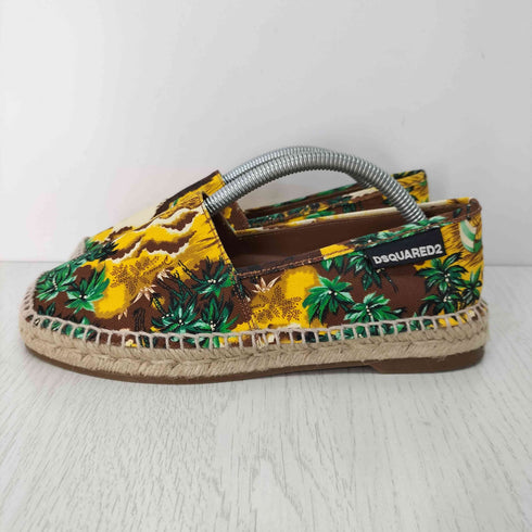 ディースクエアード DSQUARED2 総柄エスパドリーユ レディース EUR:39