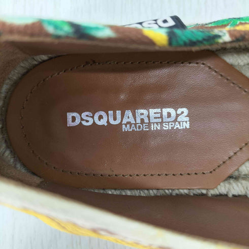 ディースクエアード DSQUARED2 総柄エスパドリーユ レディース EUR:39