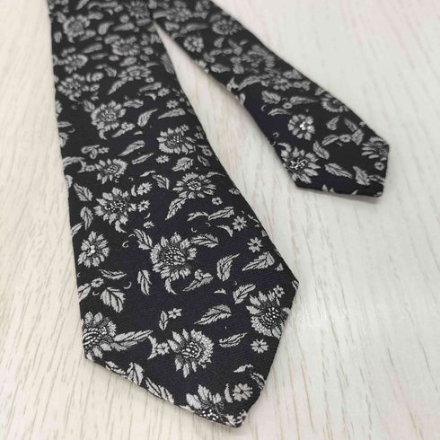 エトロ ETRO 花柄ナローネクタイ メンズ ONE SIZE