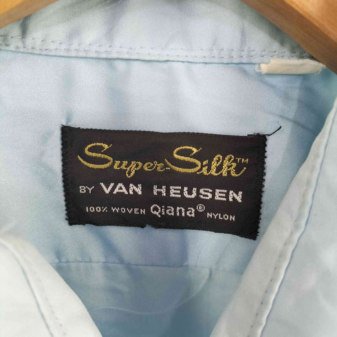 ヴァンヒューゼン VAN HEUSEN super silk S/S シャツ レディース
