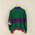 ランズエンド LANDS END 90S usa製 マルチカラーヘンリーネックニット メンズ import:L
