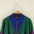ランズエンド LANDS END 90S usa製 マルチカラーヘンリーネックニット メンズ import:L