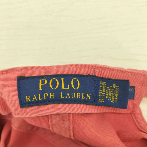 ポロラルフローレン POLO RALPH LAUREN ポニー刺繍 キャップ メンズ