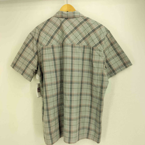 エルエルビーン L.L.Bean 00s ダブルポケット チェック半袖シャツ メンズ L