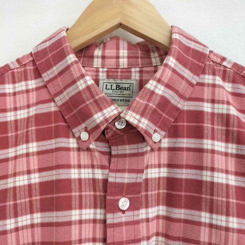 エルエルビーン L.L.Bean 00s SLIGHTLY FITTED ボタンダウンチェックシャツ メンズ L