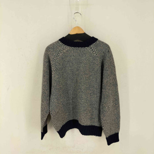クロスクリーク CROSS CREEK バーズアイ Vネックニット メンズ import:L