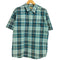 エルエルビーン L.L.Bean 00s TRADITIONAL FIT ダブルポケット 半袖ポケットチェックシャツ メンズ L