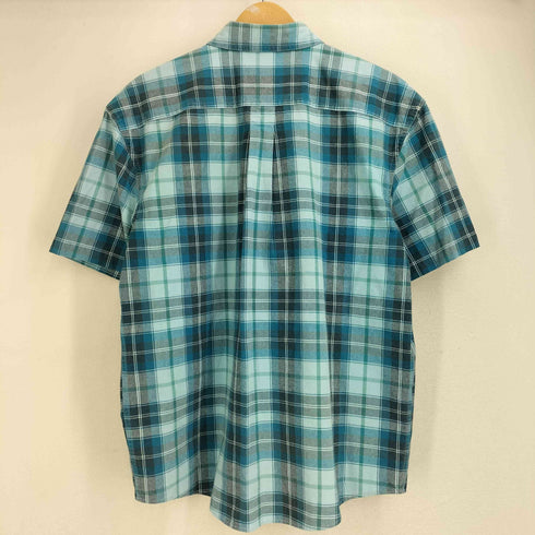 エルエルビーン L.L.Bean 00s TRADITIONAL FIT ダブルポケット 半袖ポケットチェックシャツ メンズ L