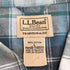 エルエルビーン L.L.Bean 00s TRADITIONAL FIT ダブルポケット 半袖ポケットチェックシャツ メンズ L