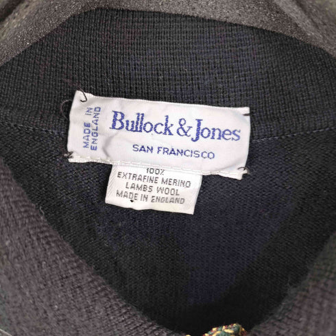 bullock&jones イングランド製 ニットポロ メンズ