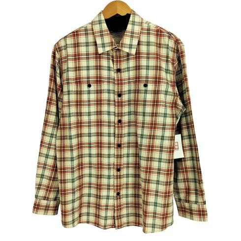 エルエルビーン L.L.Bean 00s TRADITIONAL FIT ダブルポケット 長袖チェックシャツ メンズ L