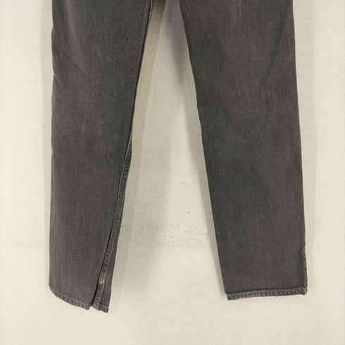 リーバイス Levis 90s USA製 501ストレートデニムパンツ ボタン裏522 先染めブラック メンズ 27/34