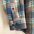 エルエルビーン L.L.Bean 00s SLIGHTLY FITTED マドラスチェック ダブルポケット長袖シャツ メンズ L