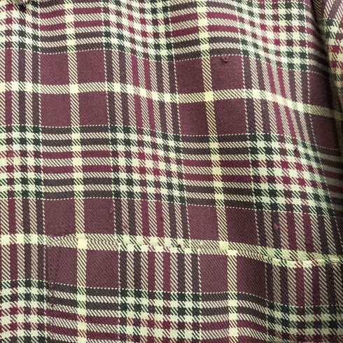エルエルビーン L.L.Bean 00s マドラスチェック ボタンダウンチェックシャツ メンズ L