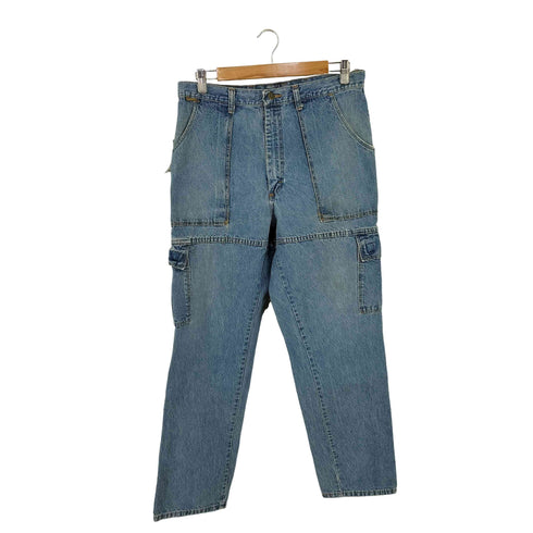 ラングラー Wrangler rugged wear ワイドカーゴデニムパンツ メンズ 34/32