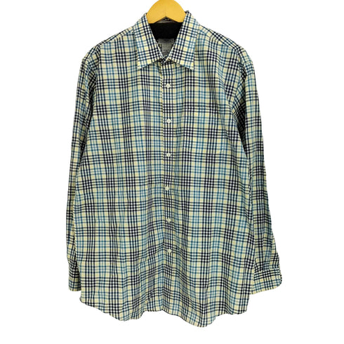 エルエルビーン L.L.Bean 00s WRUINKLE FREE TRADITIONAL FIT 長袖ボタンダウンチェックシャツ メンズ L