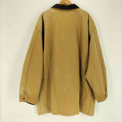 エルエルビーン L.L.Bean 80S USA製 Duck Hunting Jacket ダック ハンティング ジャケット カバーオール 隠しポケット 襟コーデュロイ メンズ import:XXL