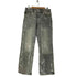 ザラ ZARA MID-RISE WIDE LEG SEQUIN FOIL JEANS レディース 32