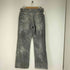 ザラ ZARA MID-RISE WIDE LEG SEQUIN FOIL JEANS レディース 32