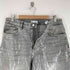 ザラ ZARA MID-RISE WIDE LEG SEQUIN FOIL JEANS レディース 32