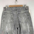 ザラ ZARA MID-RISE WIDE LEG SEQUIN FOIL JEANS レディース 32