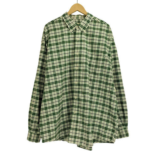 エディーバウアー Eddie Bauer 90-00s マドラスチェック ボタンダウンチェックシャツ メンズ XL