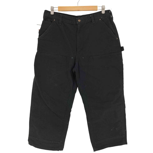 カーハート Carhartt メキシコ製 DOUBLE KNEE PAINTER PANTS カスタム リメイク ダブルニー ダック ペインター クロップド ワーク パンツ ジョーツ ダック地 メンズ