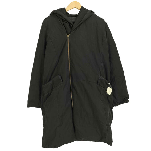 パドカレ pas de calais リバーシブル フーデットダウンジャケット レディース 38