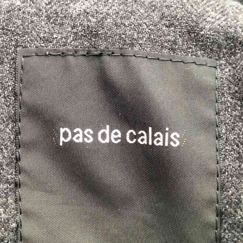パドカレ pas de calais リバーシブル フーデットダウンジャケット レディース 38